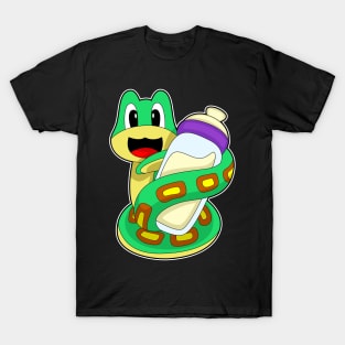 Snake Baby bottle Milk T-Shirt